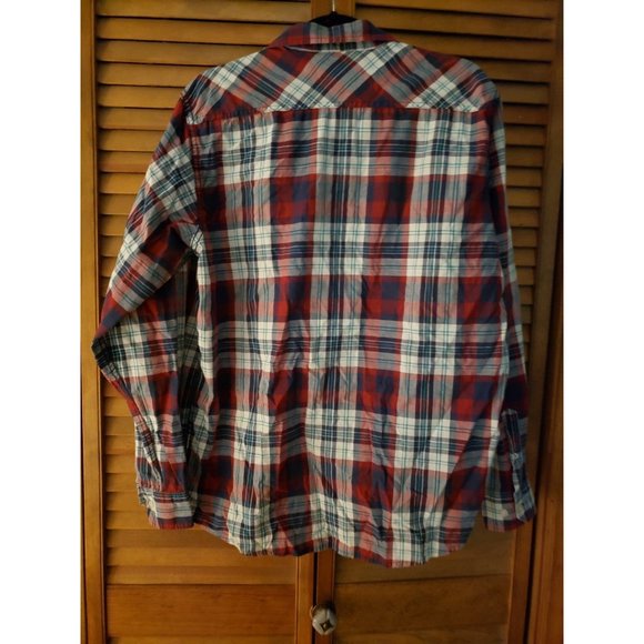 Mens Wranger Button Down Shirt Size L - Picture 4 of 4